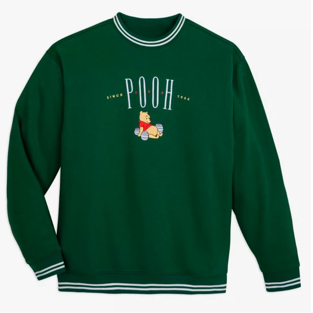 Disney Green Pooh Sweatshirt